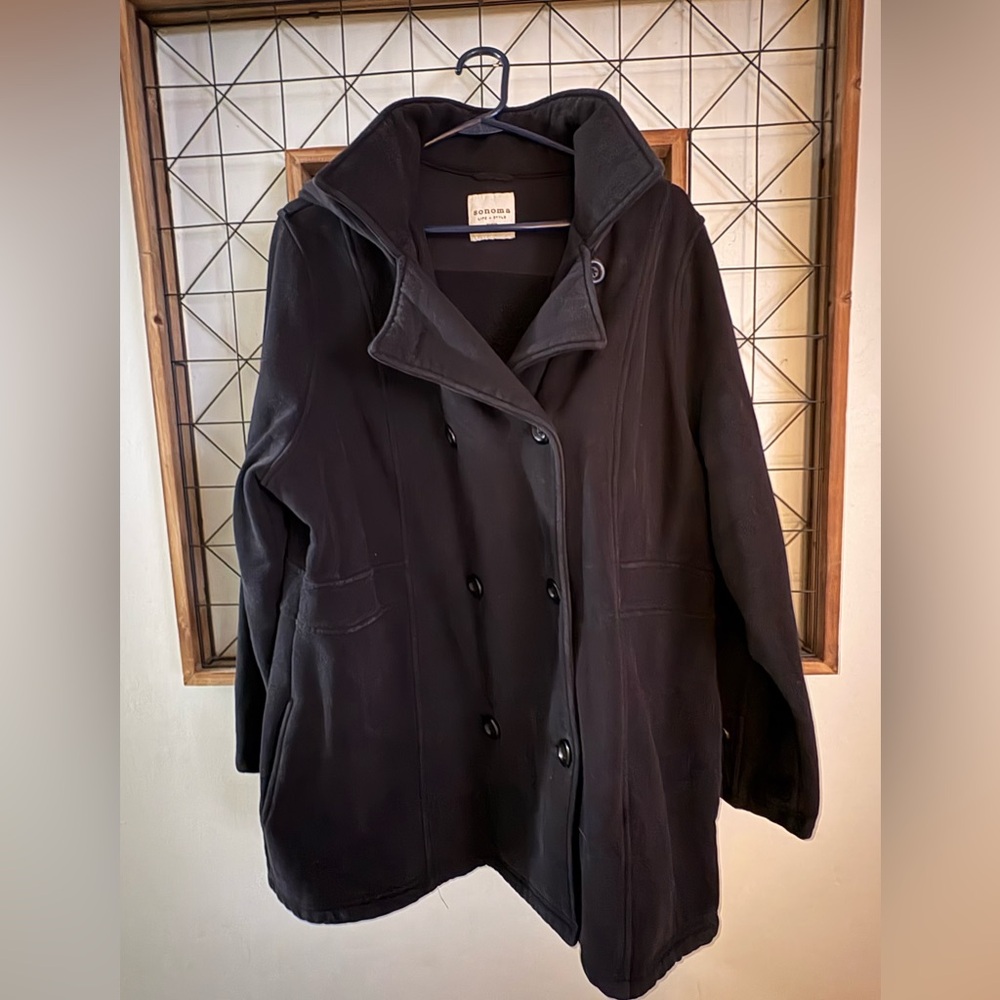 Woman’s Double Breasted Peacoat